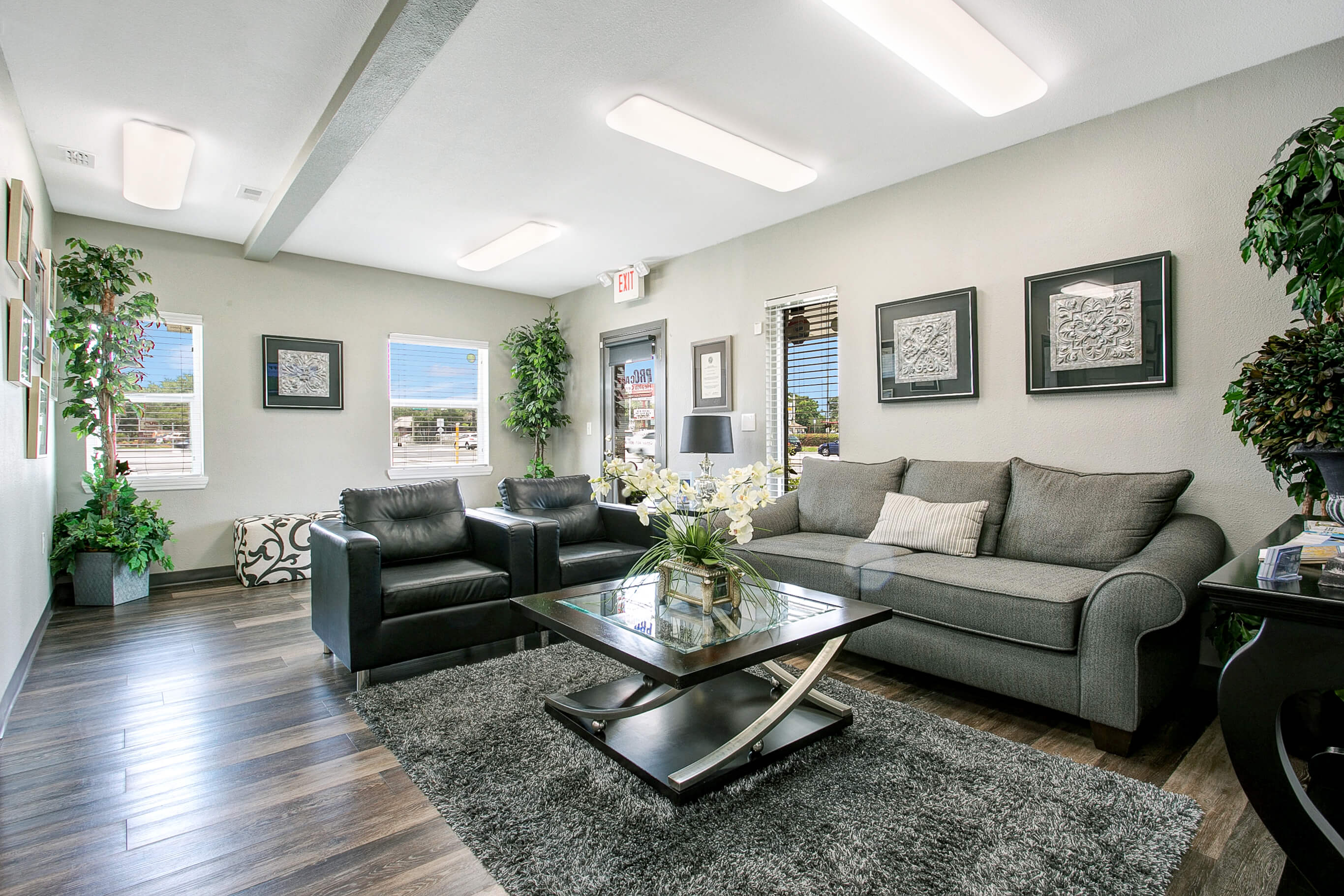 ProCare Health Center comfortable waiting room for chiropractic patients