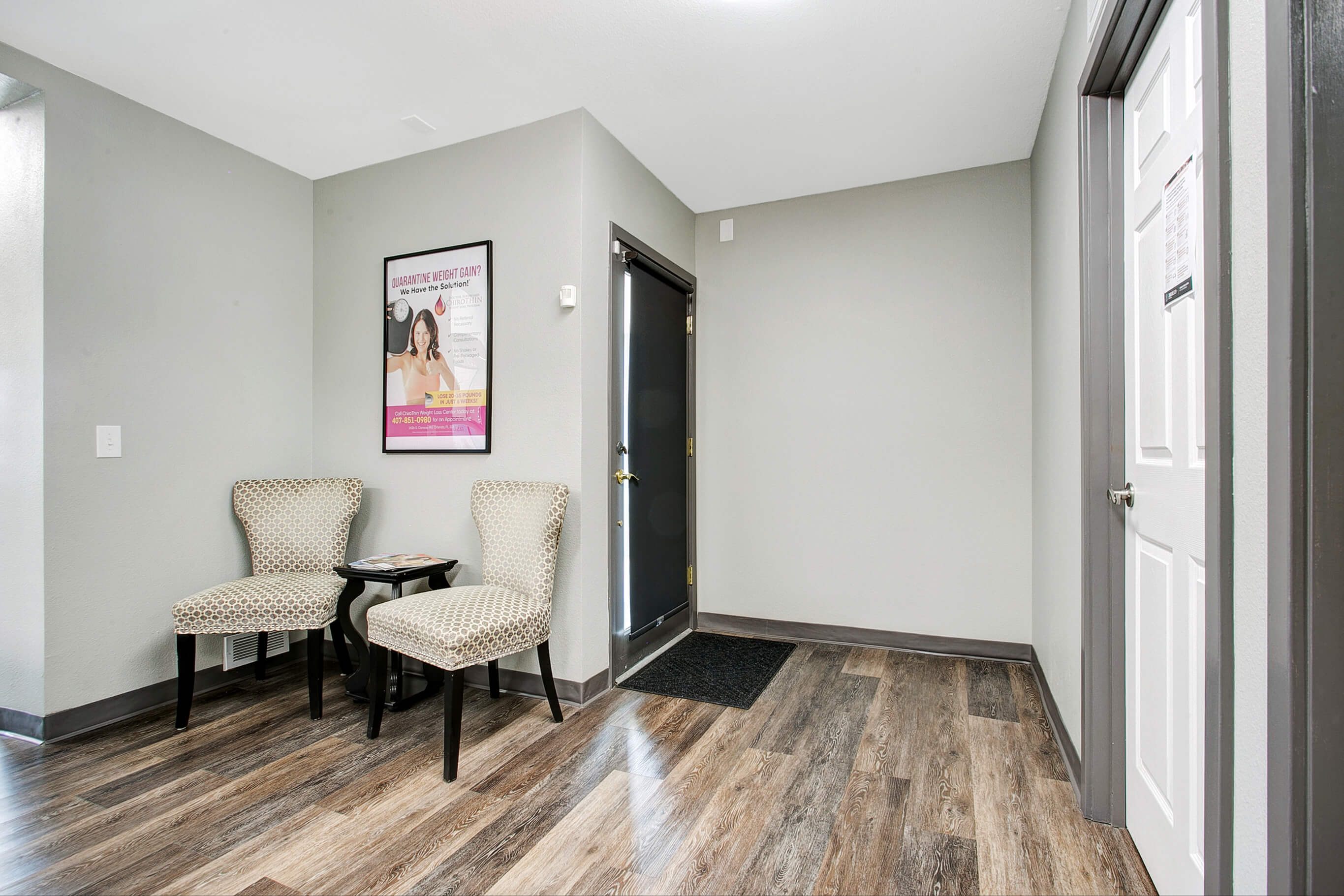 ProCare Health Center waiting room seating area - welcoming patient environment